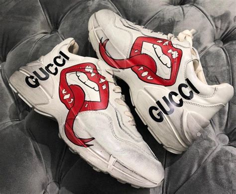 gucci lips sneaker|gucci sneakers australia.